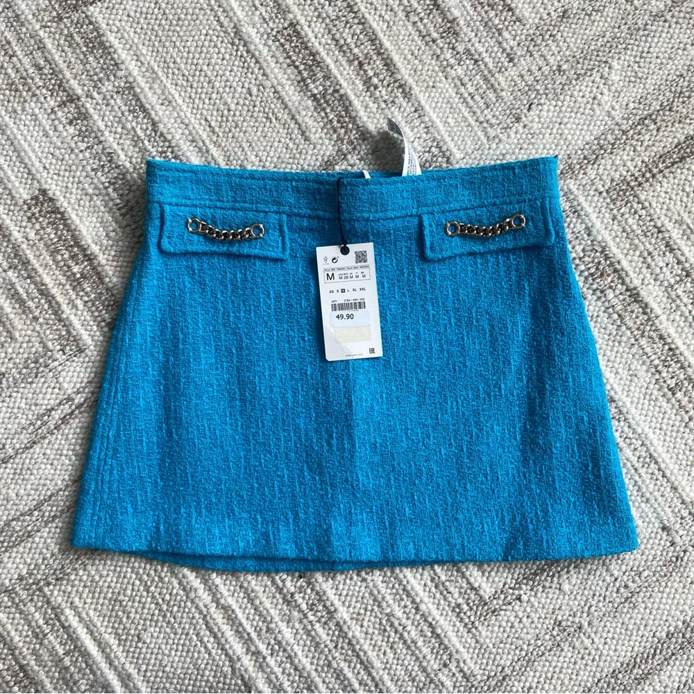 Zara Tweed mini skirt